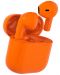 Безжични слушалки Happy Plugs - Joy, TWS, оранжеви - 1t