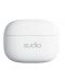 Безжични слушалки Sudio - A1 Pro, TWS, ANC, бели - 2t