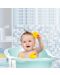 Бебешка вана с отвор за оттичане BabyJem - Синя, 55 l - 5t