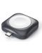 Безжично зарядно Satechi - Magnetic, USB-C, Apple Watch, 5W, сиво - 2t