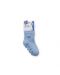 Бебешки чорапи против подхлъзване KikkaBoo - Памучни, 6-12 месеца, сини - 1t
