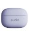 Безжични слушалки Sudio - A1 Pro, TWS, ANC, лилави - 2t