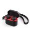 Безжични слушалки Philips - TAA5508BK/00, TWS, ANC, черни/червени - 1t