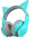 Безжични слушалки с микрофон Edifier - G5BT CAT, сини/сиви - 1t