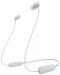 Безжични слушалки с микрофон Sony - WI-C100, бели - 1t