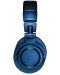 Безжични слушалки Audio-Technica - ATH-M50xBT2DS, черни/сини - 2t