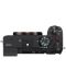 Безогледален фотоапарат Sony - A7C II, FE 28-60mm, f/4-5.6, Black - 8t