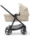 Бебешка количка 4 в 1 KinderKraft - Newly, Sand Beige - 2t