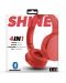 Безжични слушалки с микрофон T'nB - Shine 2, червени - 5t