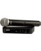 Безжична микрофонна система Shure - BLX24E/PG58-H8E, черна - 1t