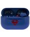 Детски слушалки OTL Technologies - Superman, TWS, сини/червени - 4t