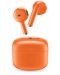 Безжични слушалки Cellularline - Music Sound Swag, TWS, оранжеви - 1t
