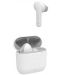 Безжични слушалки Hama - Freedom Light, TWS, бели/сиви - 2t