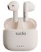 Безжични слушалки Sudio - A1, TWS, бели - 1t
