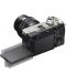 Безогледален фотоапарат Sony - A7C II, FE 28-60mm, f/4-5.6, Silver - 4t