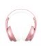 Безжични слушалки PowerLocus - P6 Mattе, розови - 5t