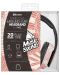 Безжични слушалки Cellularline - MS Palm, черни/розови - 3t