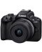 Безогледален фотоапарат Canon - EOS R50, RF-S 18-45mm, f/4.5-6.3 IS STM + Обектив Canon - RF 35mm f/1.8 IS Macro STM - 3t