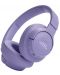 Безжични слушалки с микрофон JBL - Tune 720BT, лилави - 1t