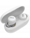 Безжични слушалки QCY - T17, TWS, бели - 1t