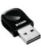 Безжичен USB адаптер D-Link - DWA-131, черен - 1t