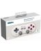 Безжичен контролер 8BitDo - SN30 Pro, Hall Effect Edition, G Classic, бял (Nintendo Switch/PC) - 5t