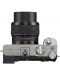 Безогледален фотоапарат Sony - Alpha 7C, FE 28-60mm, Silver - 3t