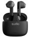 Безжични слушалки Sudio - A1, TWS, черни - 1t