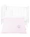 Бебешки спален комплект от 3 части KikkaBoo Dream Big - С бродерия, розов - 1t