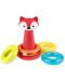 Бебешка играчка за нанизване Skip Hop Explore & More - Fox Stacker - 2t