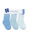 Бебешки чорапи KikkaBoo - Памучни, 6-12 месеца, сини - 1t