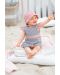 Бебешка рокля с UV 30+ защита Sterntaler - На райе, 74 cm, 6-9 месеца - 2t