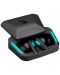 Безжични слушалки A4tech Bloody - M70, TWS, черни/сини - 3t