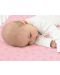 Бебешки чаршафи KeaBabies - 2 броя, органичен памук, 60 х 120 cm, розов/бял Abc - 3t