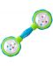 Бебешка дрънкалка Canpol - Гира с топчета, синьо-зелена - 3t