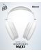 Безжични слушалки Cellularline - Music Sound Maxi, бели - 4t