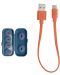 Безжични слушалки JBL - Tune Flex, TWS, ANC, сини - 9t
