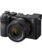 Безогледален фотоапарат Sony - A7C II, FE 28-60mm, f/4-5.6, Black - 1t