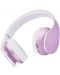 Безжични слушалки PowerLocus - P1, бели/лилави - 5t