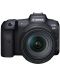 Безогледален фотоапарат Canon - EOS R5, RF 24-105mm f/4L IS USM, черен - 1t