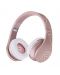 Безжични слушалки PowerLocus - P1 Line Collection, розови/златисти - 1t