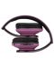 Безжични слушалки PowerLocus - P2, черни/лилави - 5t