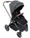 Бебешка количка 2 в 1 Chicco - Mysa, Black Satin - 1t