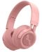Безжични слушалки с микрофон Tellur - Feel, розови - 1t