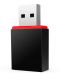 Безжичен USB адаптер Tenda - U3, 300Mbps, черен - 1t