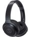 Безжични слушалки Audio-Technica - ATH-S220BT, черни - 1t