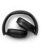 Безжични слушалки с микрофон Philips - TAH6506BK, ANC, черни - 6t