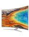 Телевизор - Samsung 55" 55MU9002 4K CURVED LED TV, SMART, TIZEN, 2700 PQI, QuadCore, DVB-T2CS2 x 2, Wireless, Network, PIP, 4xHDMI, 3xUSB, Silver - 6t