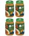 Био ястие Nestle Gerber Organic - Пълнозърнести спагети с телешко, 12 м+, 4 х 250 g - 1t