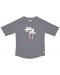 Блуза за плаж Lassig - Splash & Fun, Palms, grey, размер 62/68, 3-6 м - 1t